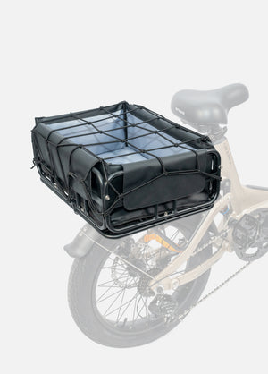 Set de cesta trasera para bicicleta