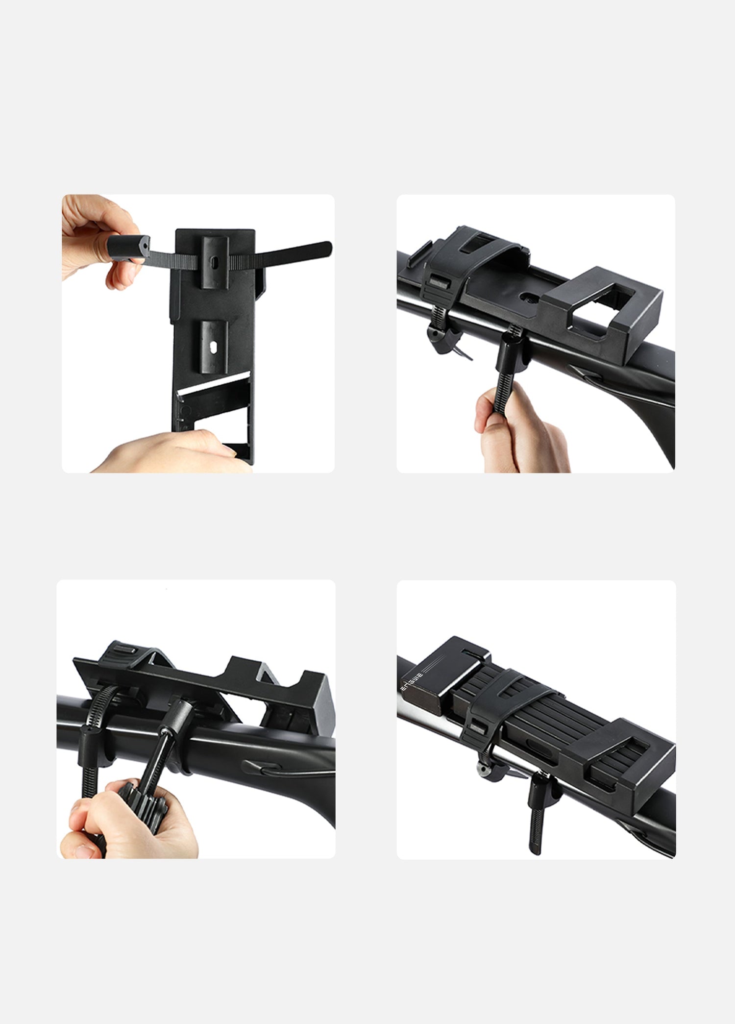 How to install engwe  ebike lock