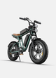 Bicicleta eléctrica con estilo de motocicleta